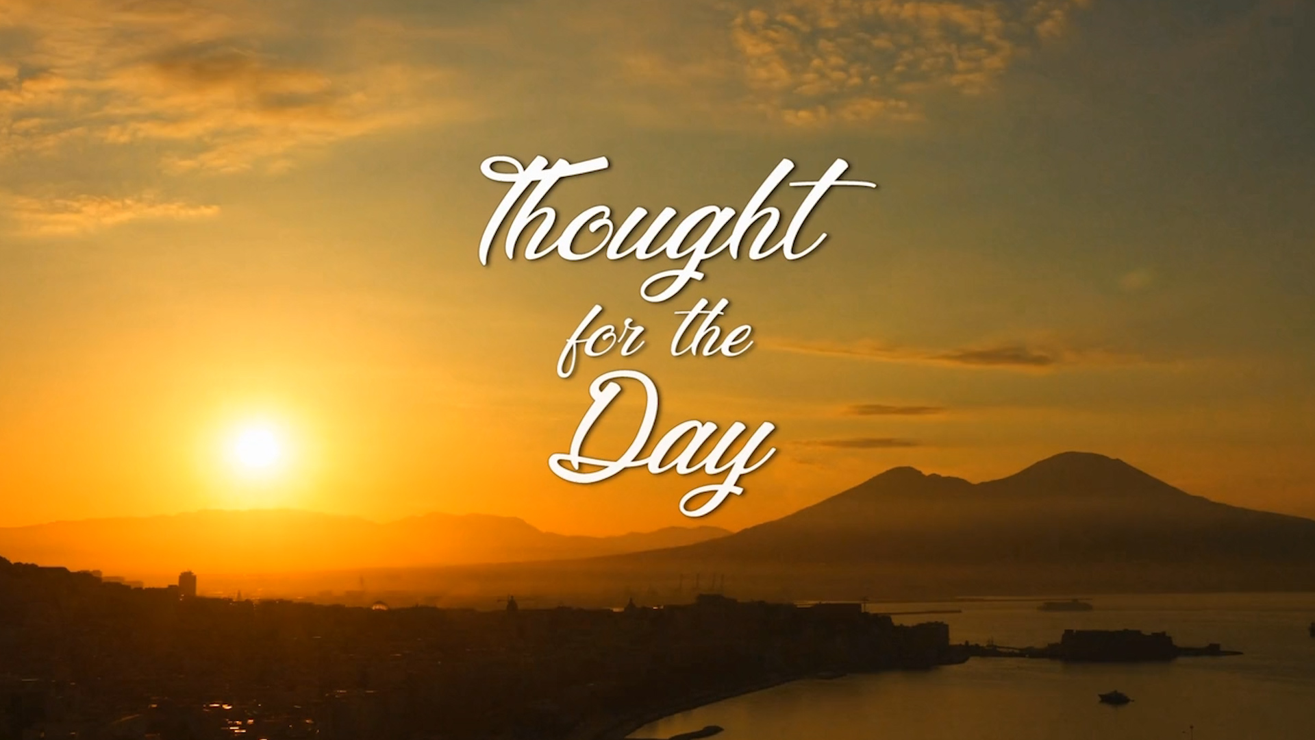 Screenshot of online video "Thought for the Day"0